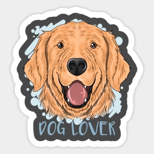 Labrador retriever dog lover Sticker